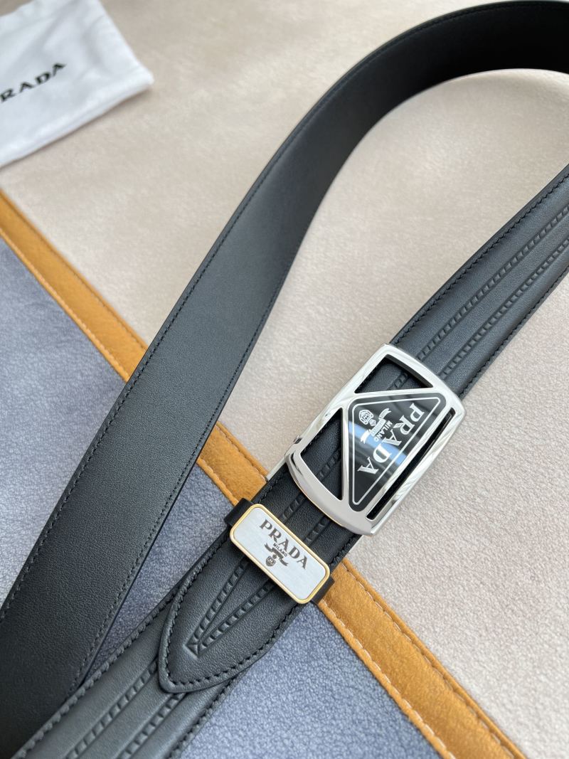 Prada Milano Automatic Buckle Belt Black view