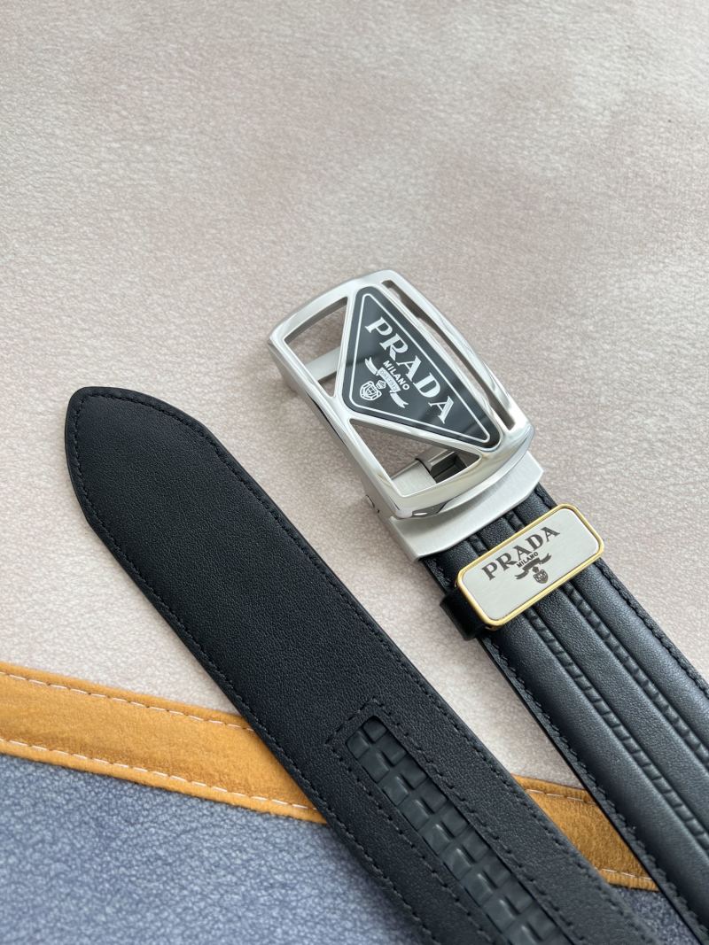 Prada Milano Automatic Buckle Belt Black view