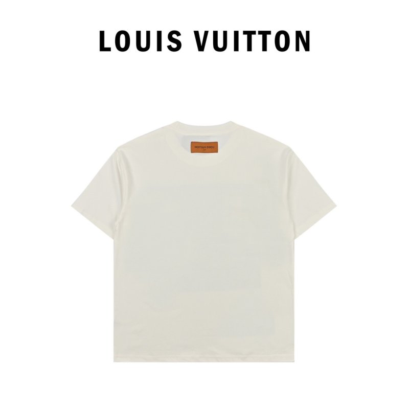 White Graphic Print Short-Sleeve T-Shirt view