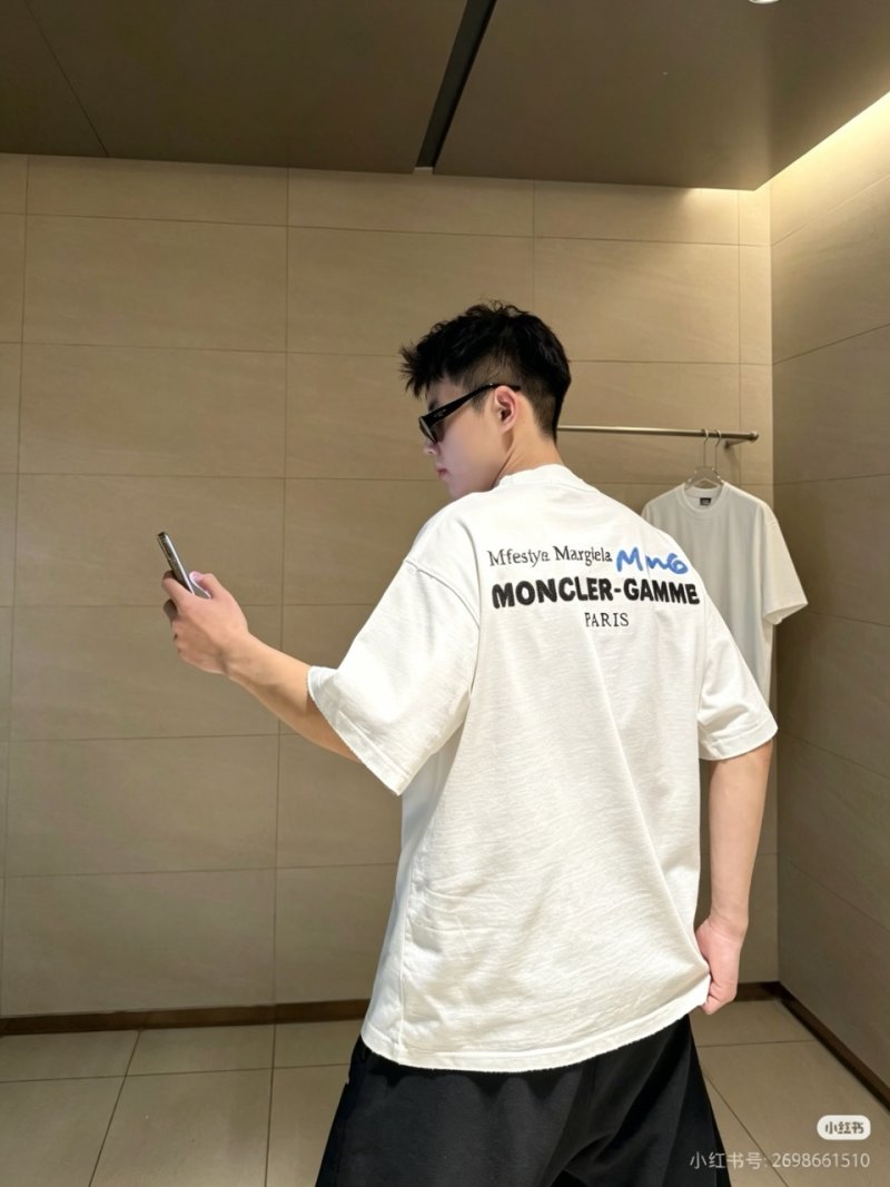 Moncler Gamme Lifestyle Margiela White T-Shirt