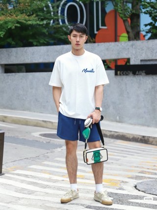 Moncler Gamme Lifestyle Margiela White T-Shirt view 6