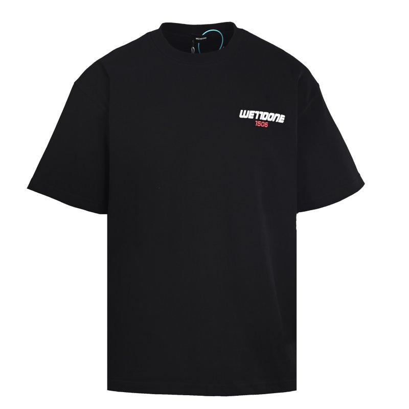 WetDone Black Short Sleeve T-Shirt view