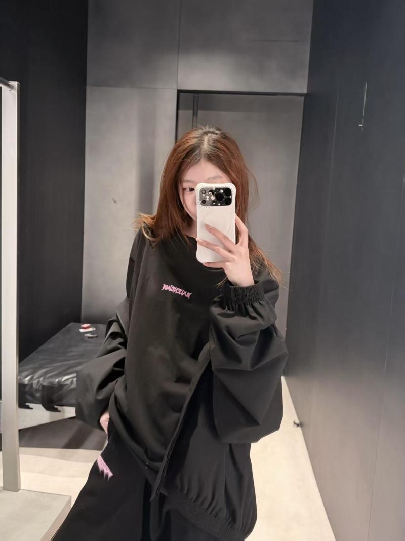 Black Oversized Short Sleeve T-Shirt with Red Embroidered Logo view