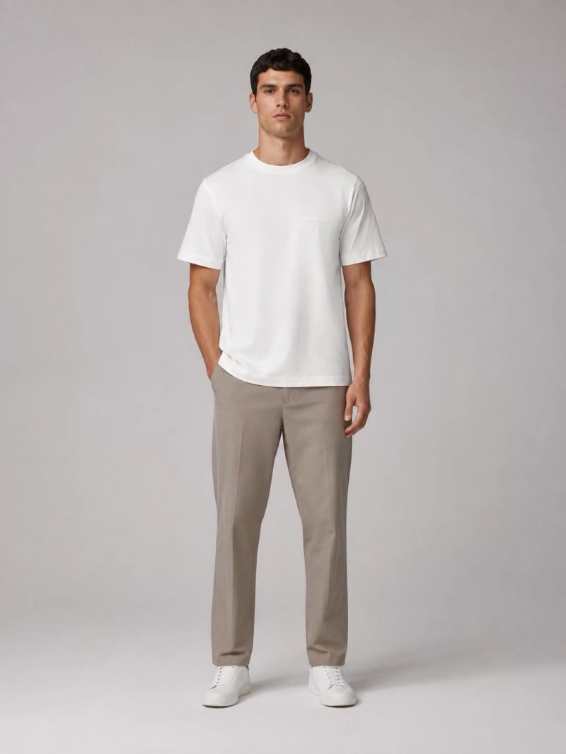 Canada Goose White Crew Neck T-Shirt view
