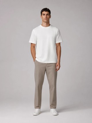 Canada Goose White Crew Neck T-Shirt view 2
