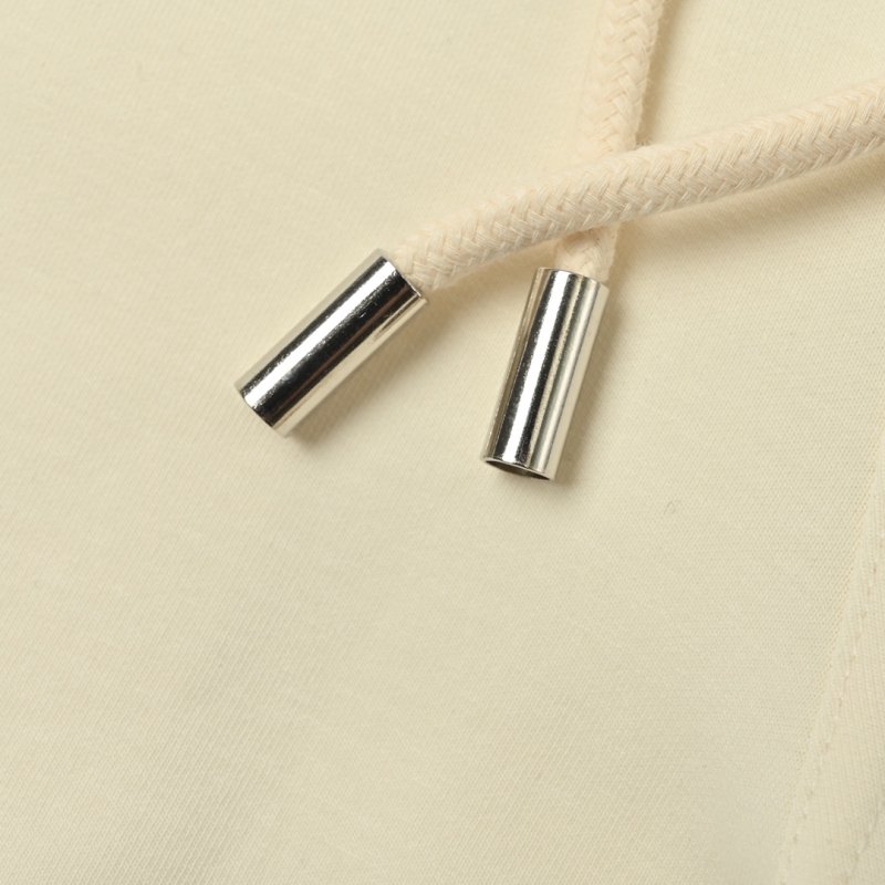Cream Bermuda Shorts with Side Stripe Detail view