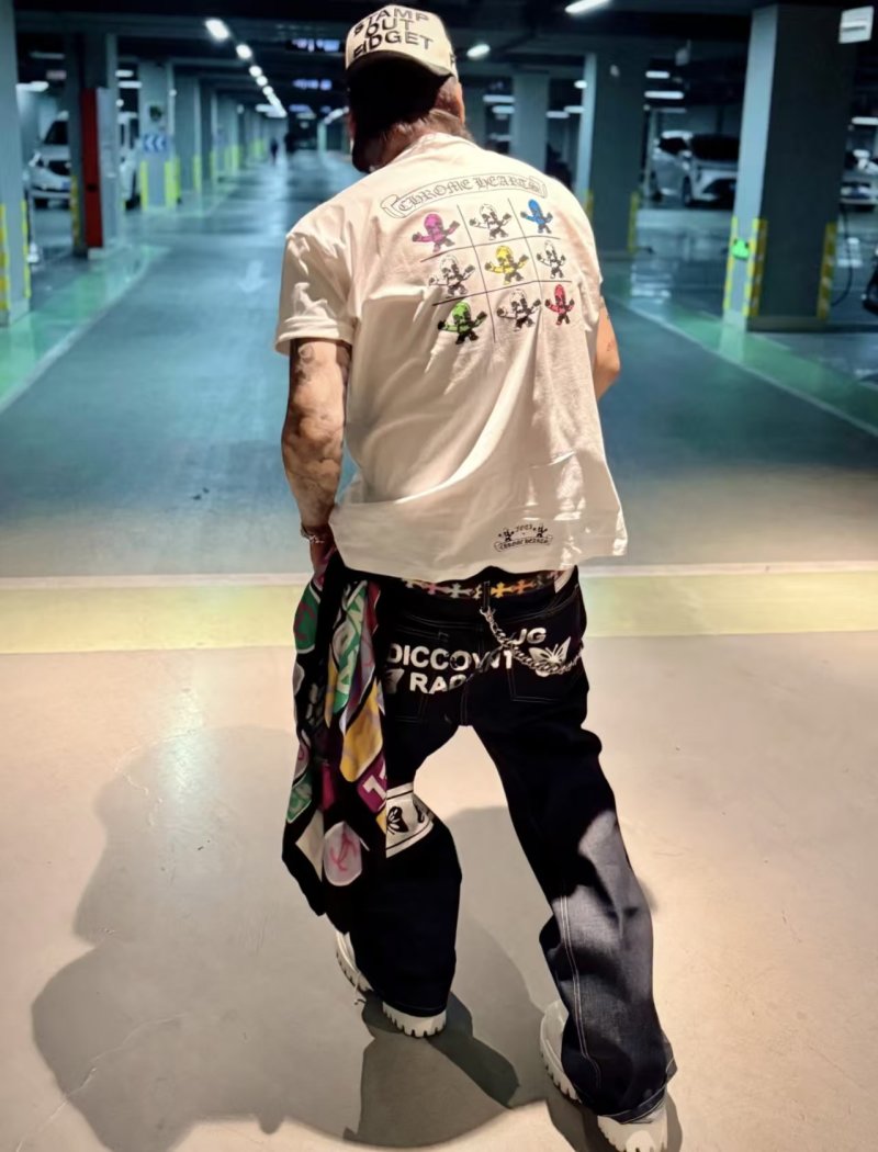 White FOTI Graphic Short Sleeve T-Shirt view