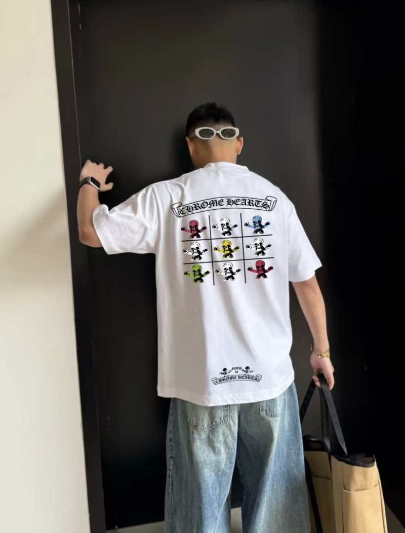 White FOTI Graphic Short Sleeve T-Shirt view