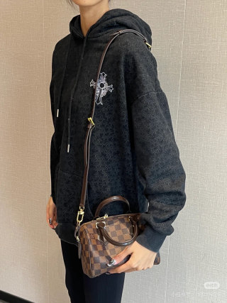 Louis Vuitton Damier Speedy Handbag Brown view 5