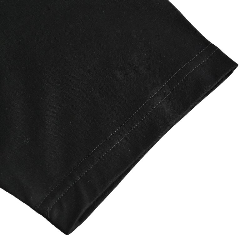 Black Graphic Print Short Sleeve T-Shirt view