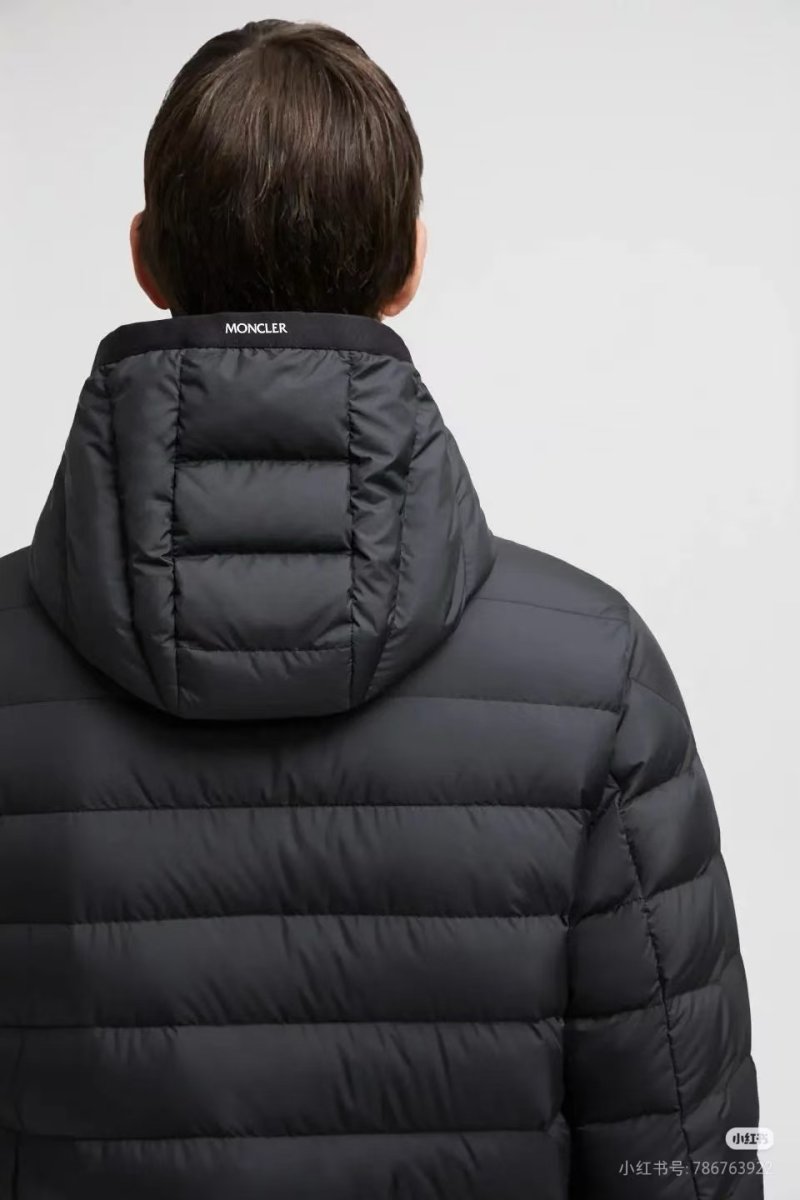 Moncler Black Quilted Down Jacket view