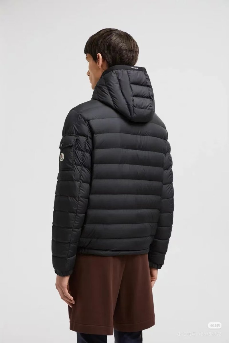 Moncler Black Quilted Down Jacket view