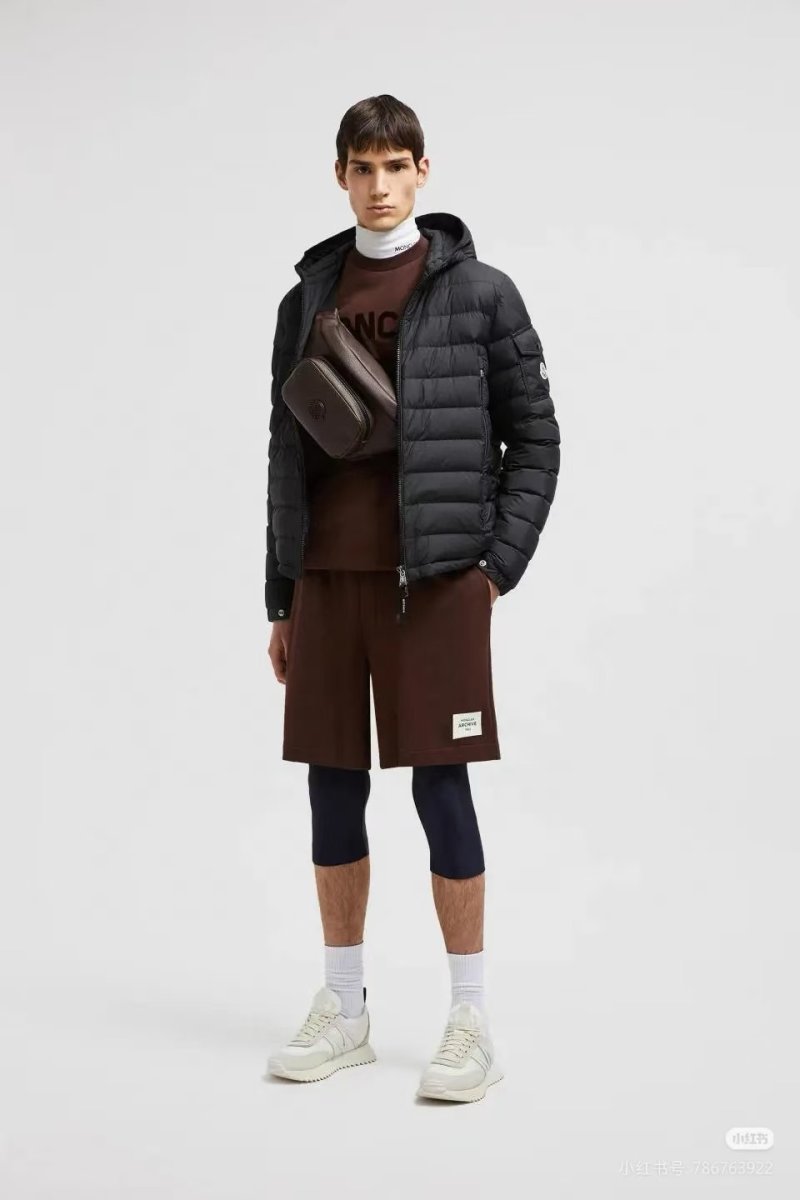 Moncler Black Quilted Down Jacket view