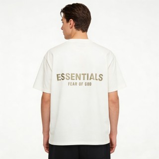 Essentials Fear of God Cream Back Logo T-Shirt