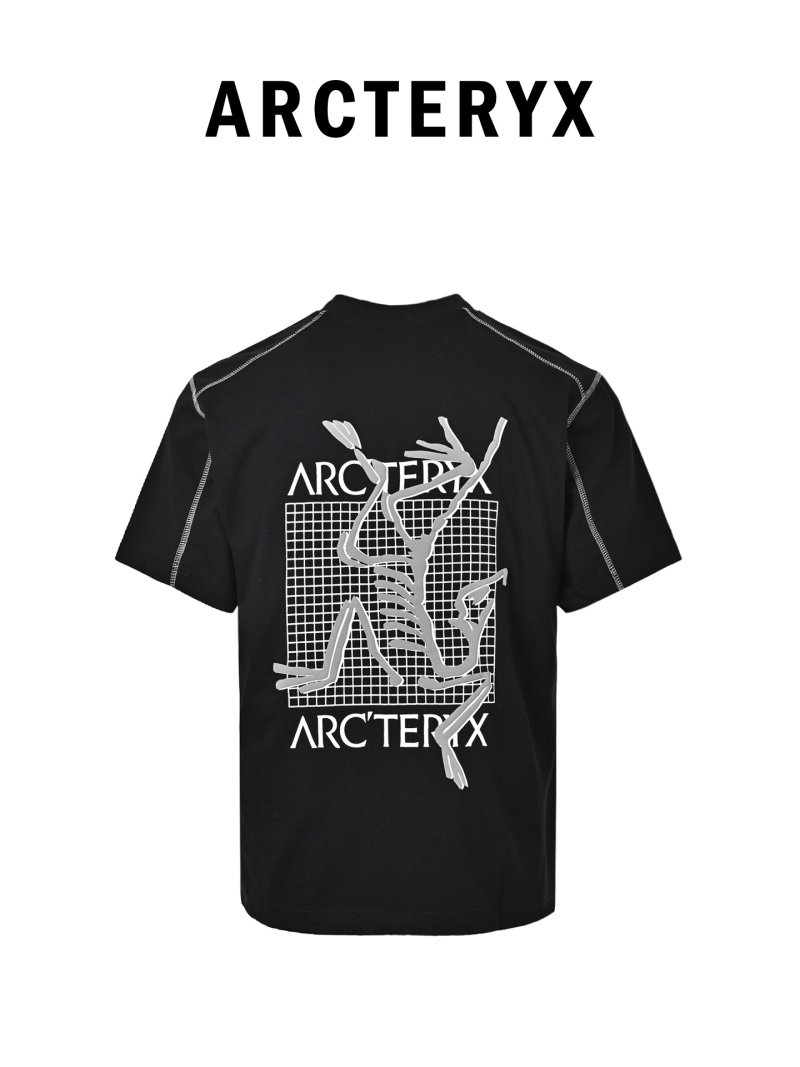 Arc'teryx Black Graphic Print T-Shirt view