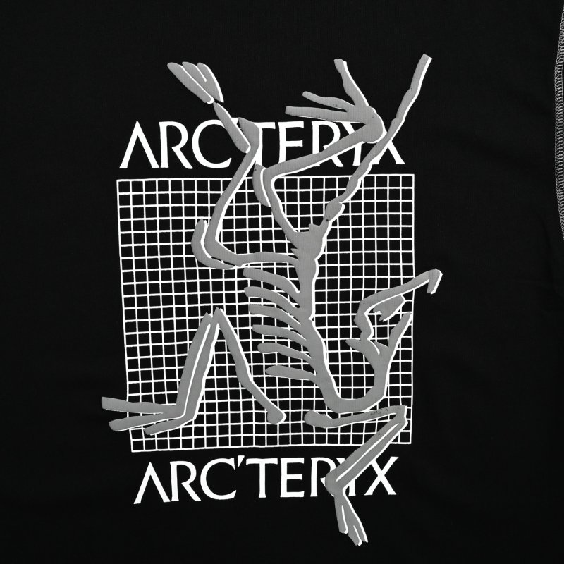Arc'teryx Black Graphic Print T-Shirt view