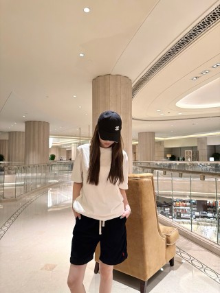 Polo Ralph Lauren Black Ribbed Shorts with Embroidered Logo view 2