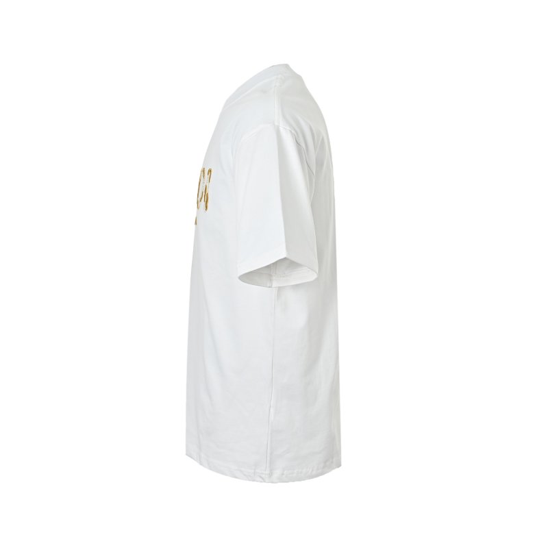Fendi Roma Gold Logo White T-Shirt view