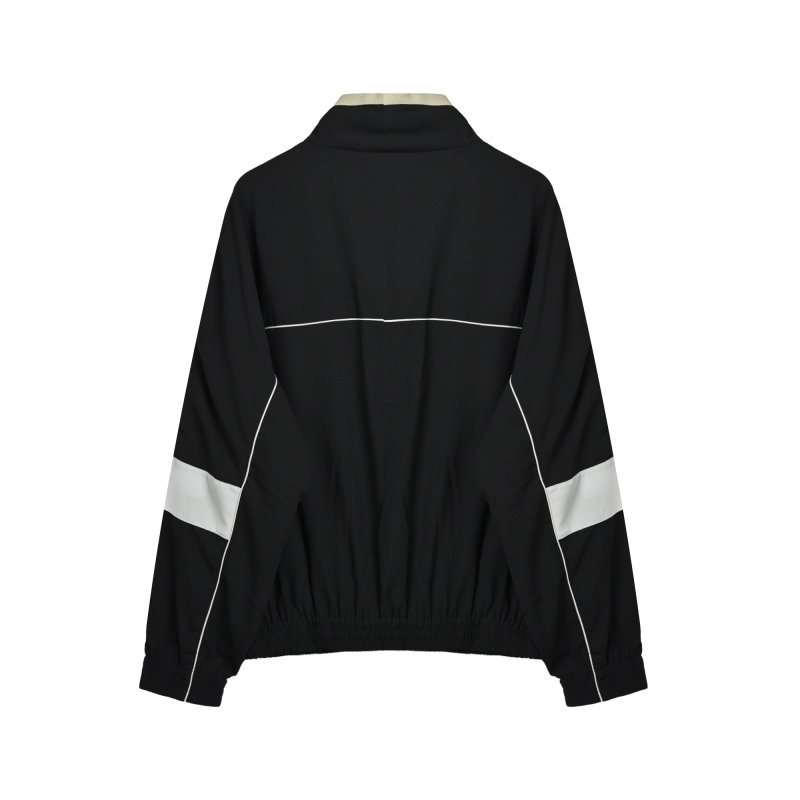 Black & White Stripe Track Jacket view