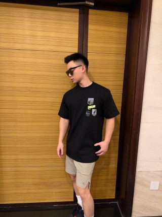 Dior 1947 Multi-Badge Black T-Shirt view 2