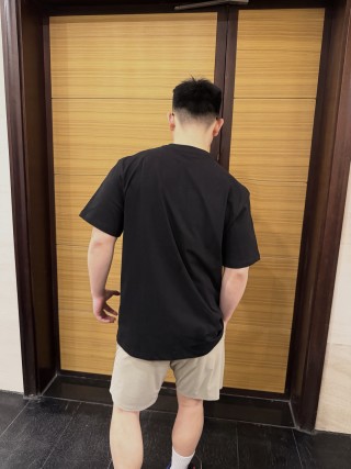 Dior 1947 Multi-Badge Black T-Shirt view 3