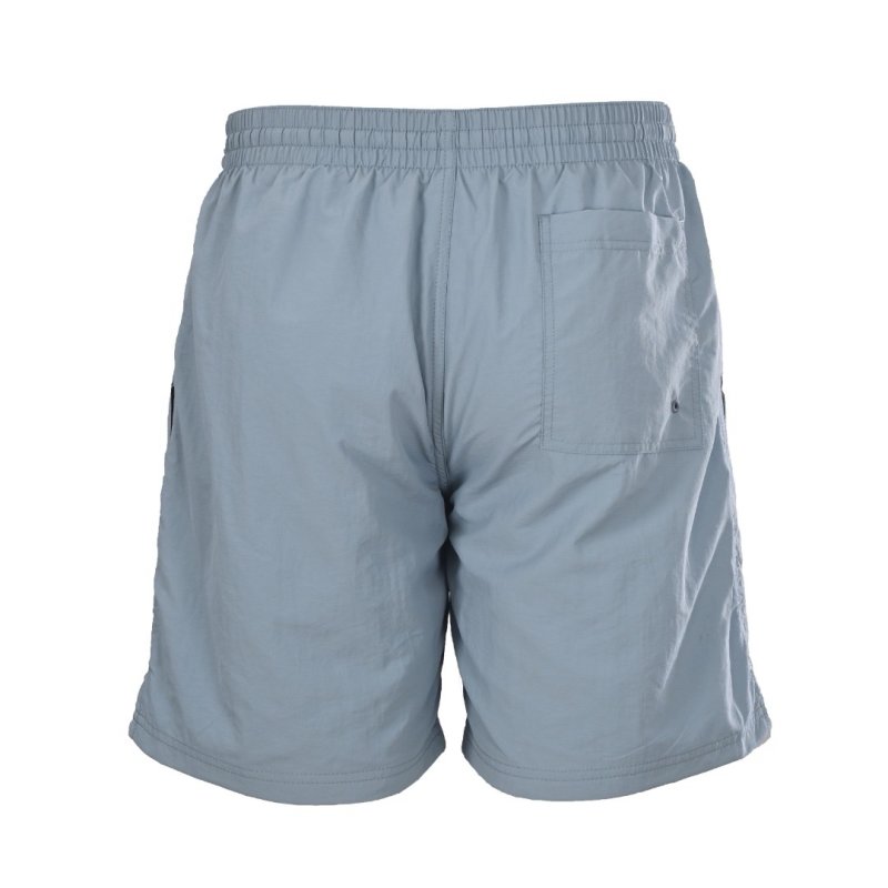 Nike Swoosh Light Blue Nylon Shorts view