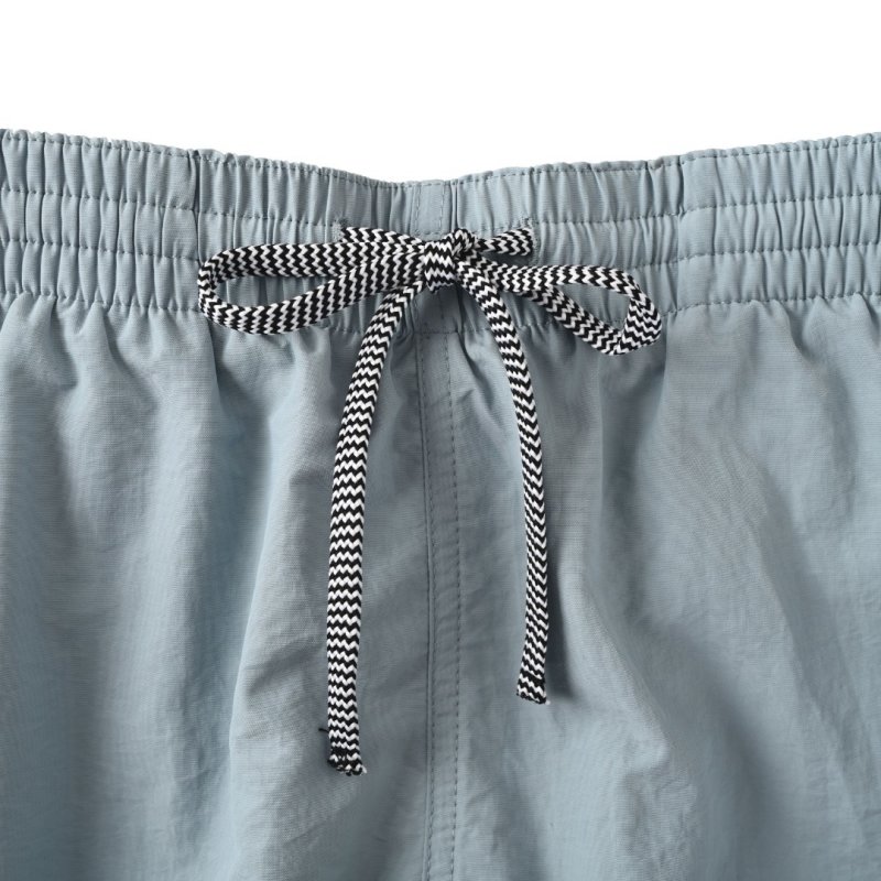 Nike Swoosh Light Blue Nylon Shorts view