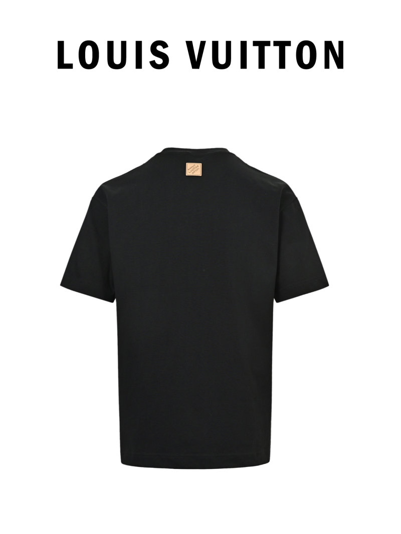 Louis Vuitton Palm Tiger Graphic Black T-Shirt view