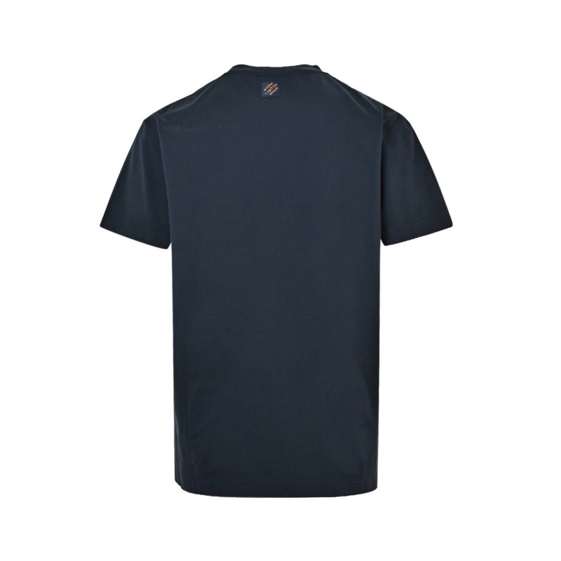 Navy Script Graphic Short-Sleeve T-Shirt view
