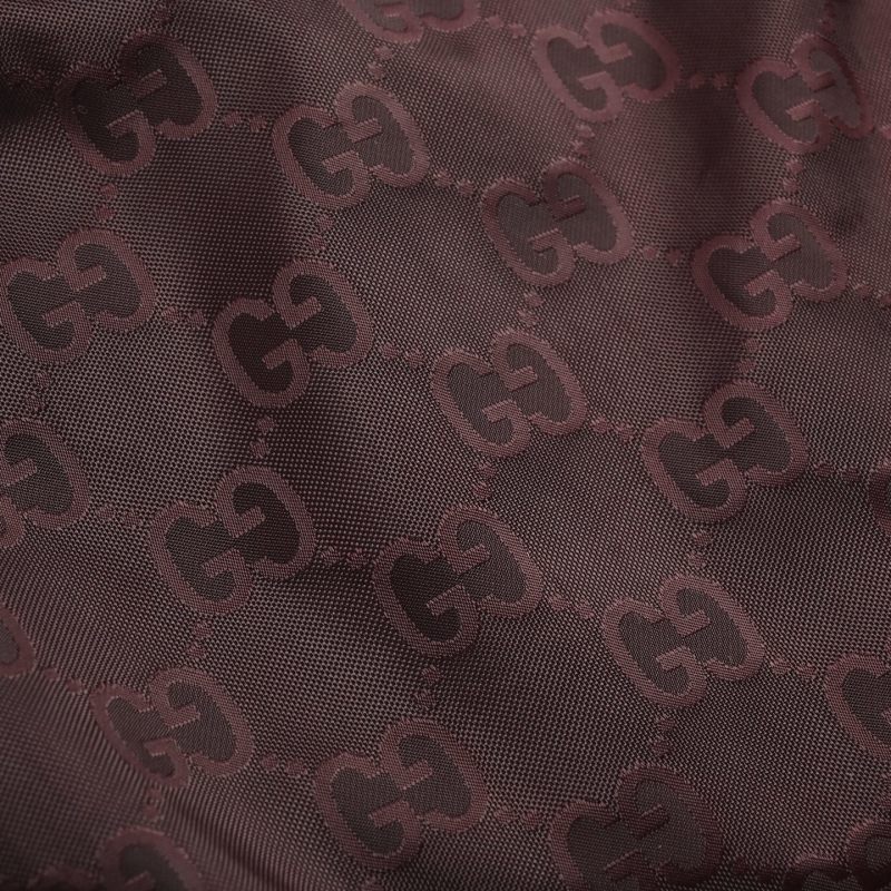 Gucci GG Monogram Burgundy Swim Shorts view