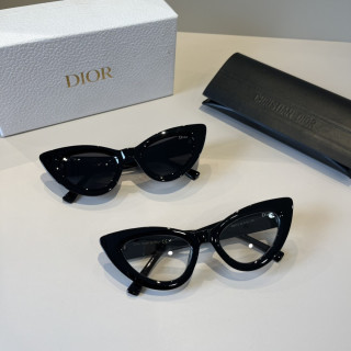 Dior CD Cat-Eye Sunglasses Black view 11