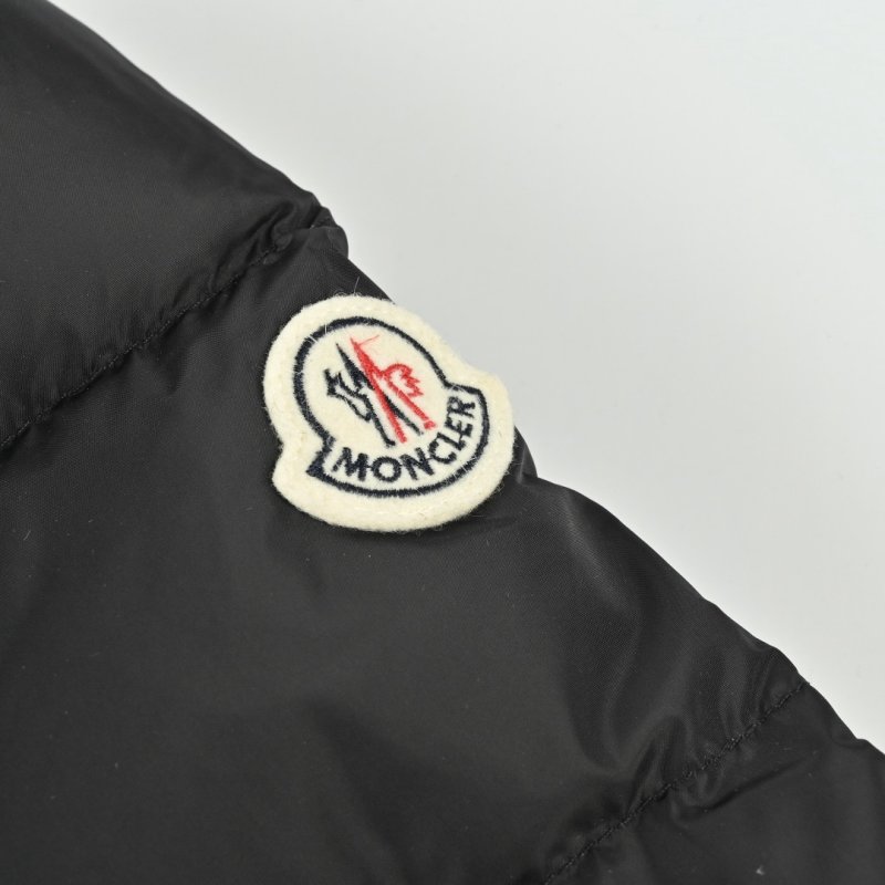 Moncler Black Quilted Down Puffer Jacket view