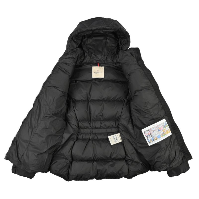 Moncler Black Quilted Down Puffer Jacket view