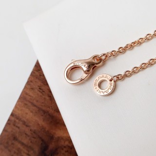 Bvlgari B.Zero1 Design Legend White Ceramic Rose Gold Necklace view 9