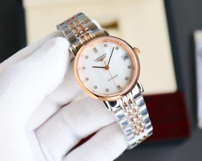 Longines Elegant Couple Two-Tone Automatic Watch 39.5mm view 3
