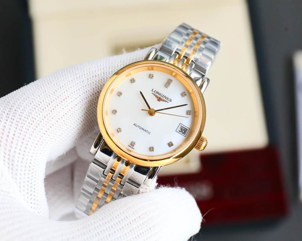 Longines Elegant Couple Two-Tone Automatic Watch 39.5mm view