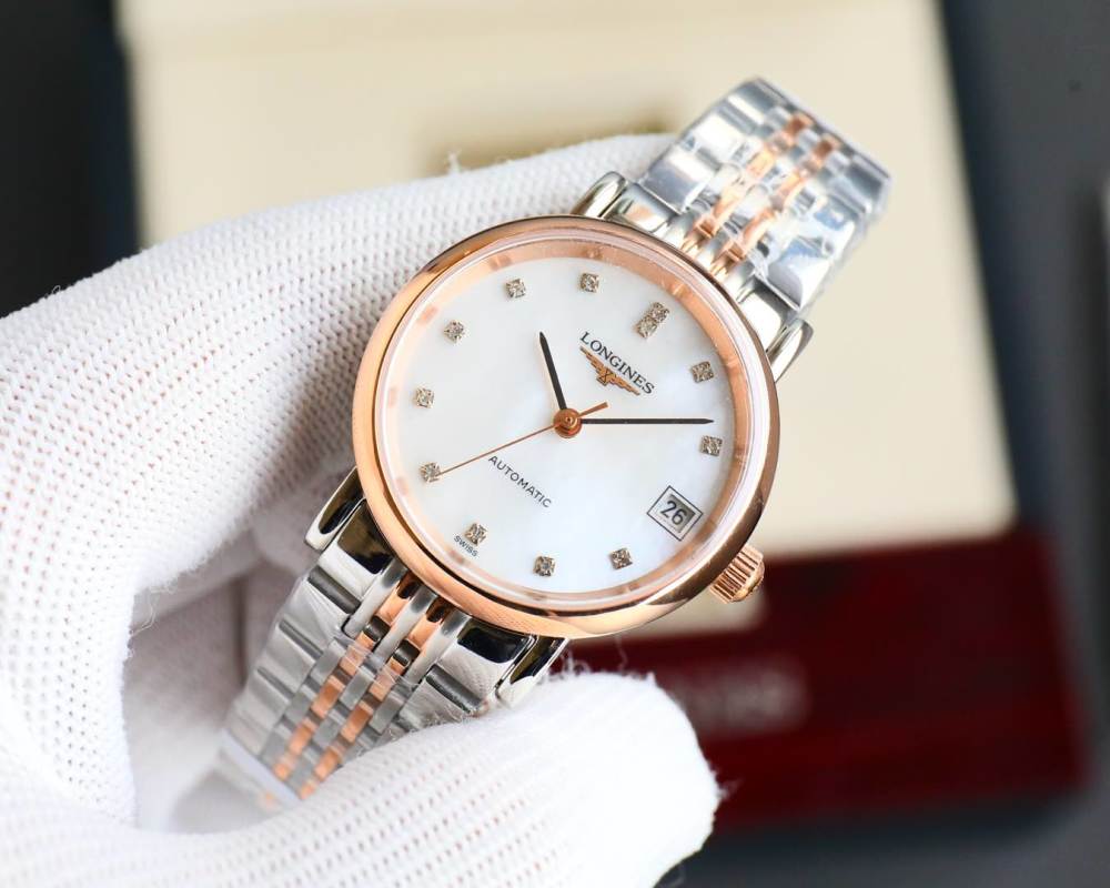 Longines Elegant Couple Two-Tone Automatic Watch 39.5mm view