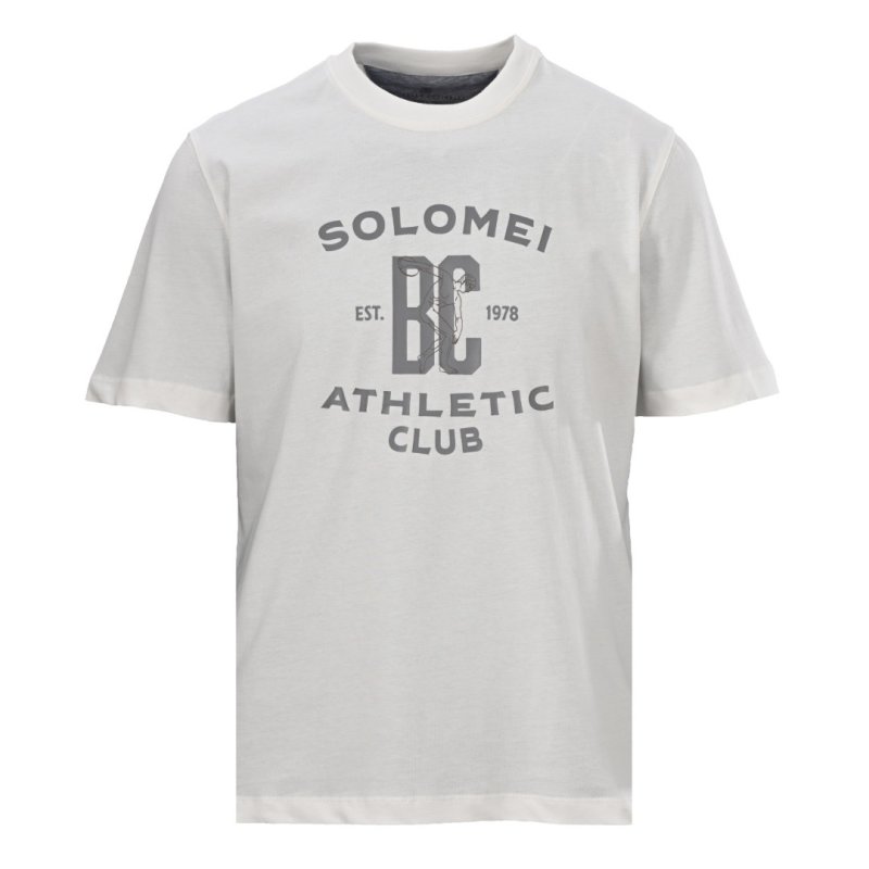 Solomei Athletic Club Graphic White T-Shirt view