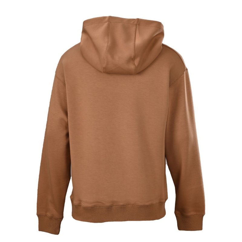 Camel Heavyweight Hoodie with Embroidered Logo view