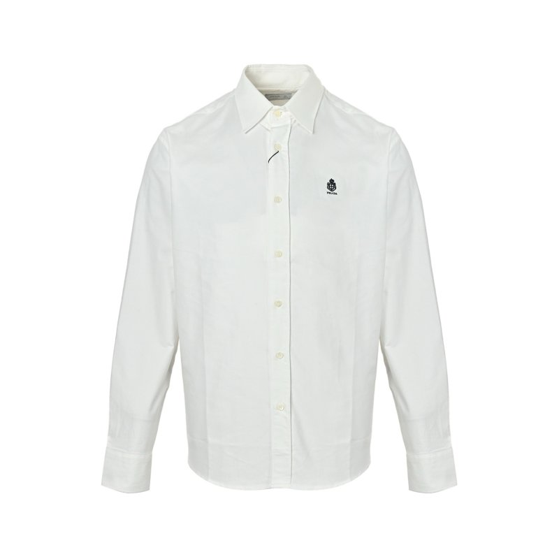 Premium White Casual Button-Up Shirt view