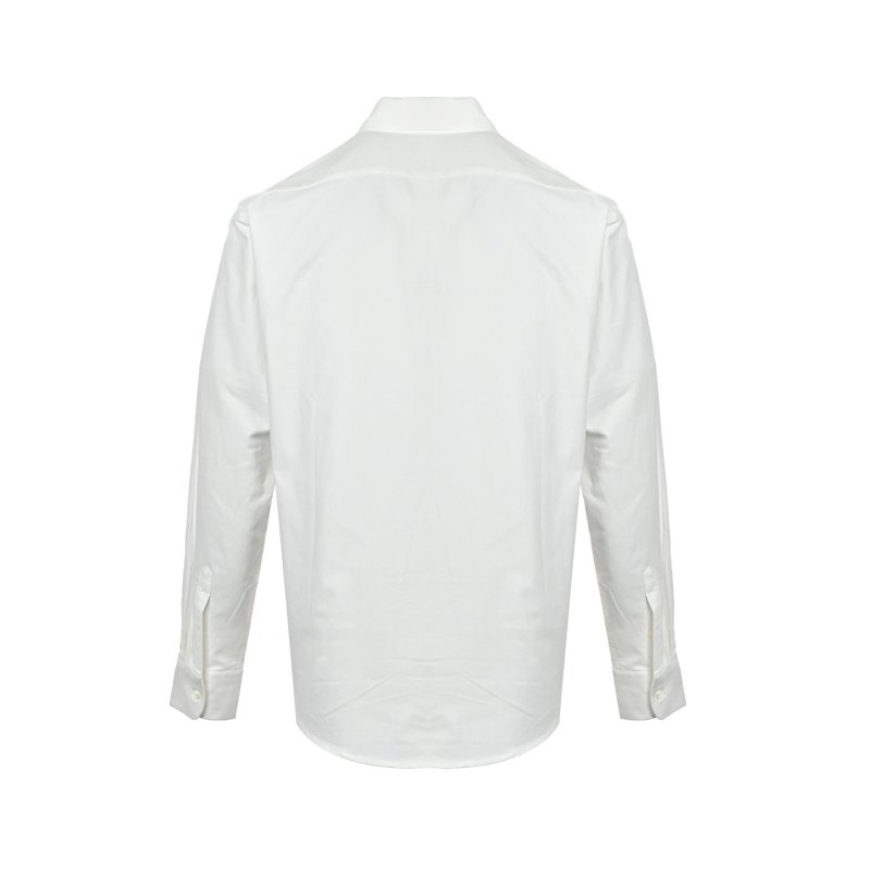 Premium White Casual Button-Up Shirt view
