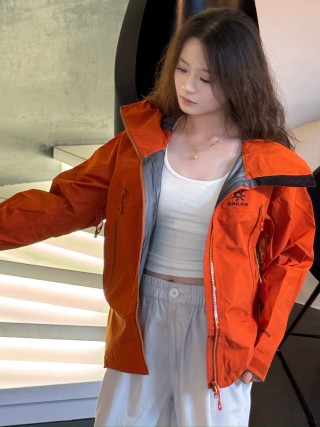 Kailas MX Windbreaker Jacket Oxidized Orange