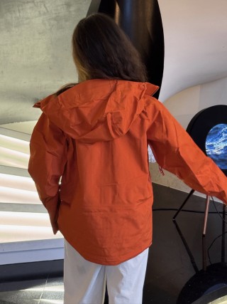 Kailas MX Windbreaker Jacket Oxidized Orange view 3