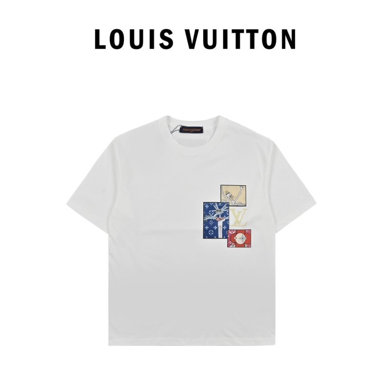 White Graphic Print Short Sleeve T-Shirt view