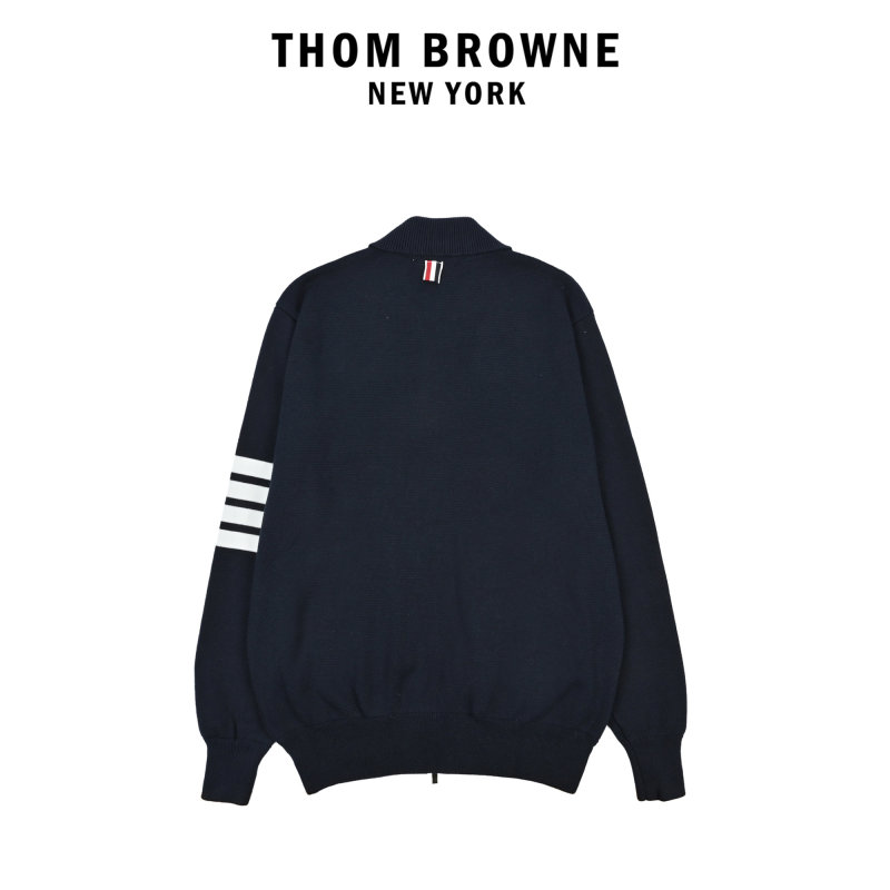Essentials Black Zip Hoodie with White Stripe Detail view