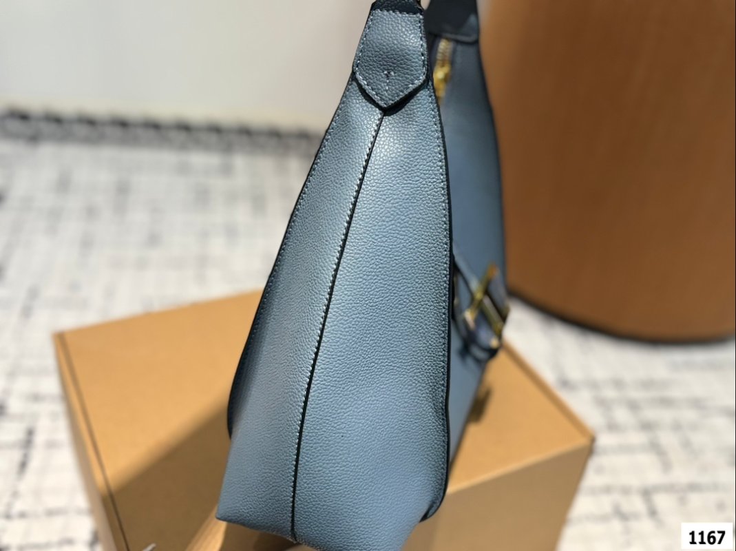Tod's DiBag Slate Blue Leather Shoulder Bag view