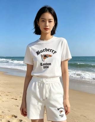 Burberry London 1856 White T-Shirt view 2