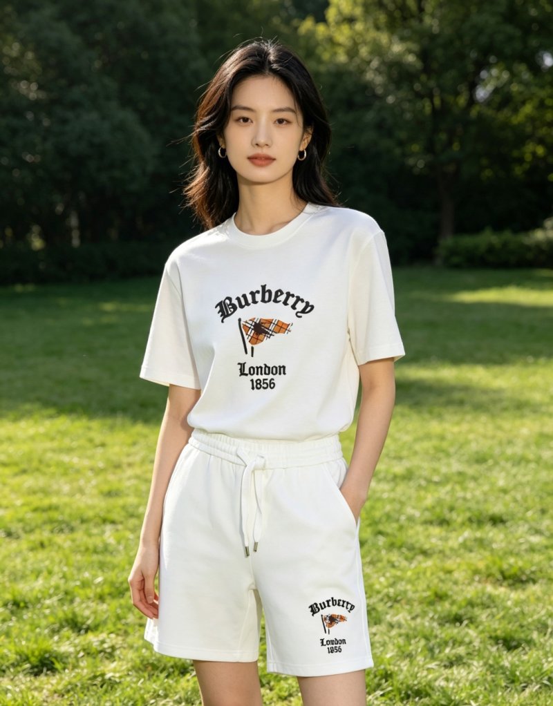 Burberry London 1856 White T-Shirt view
