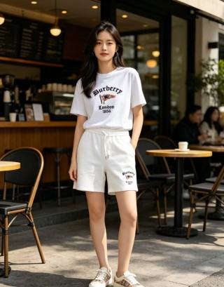 Burberry London 1856 White T-Shirt view 4
