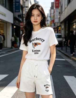 Burberry London 1856 White T-Shirt view 5